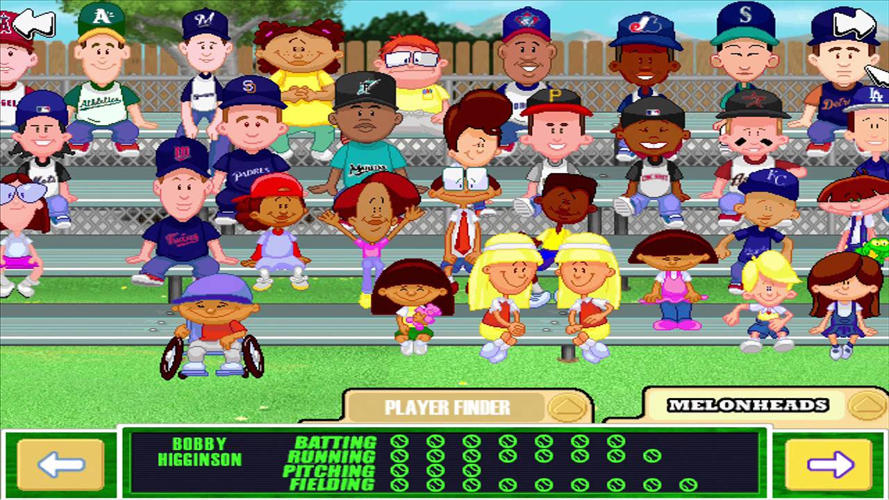 Backyard Baseball Mlb Characters